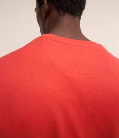 Remera Regular en Algodón Manga Corta 5