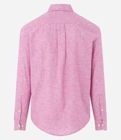 Camisa Comfort Básica en Lino 7