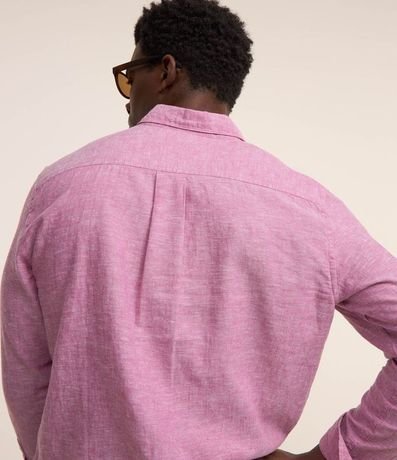 Camisa Comfort Básica en Lino 4