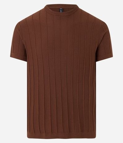Remera Manga Corta en Viscosa Texturizada 5