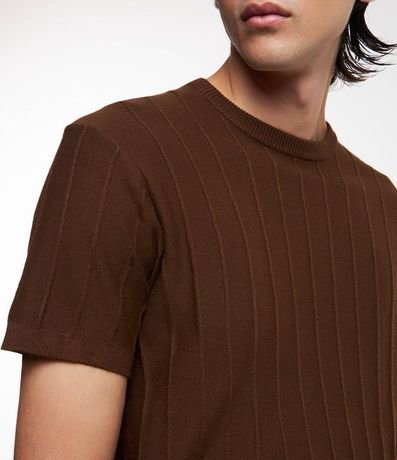 Remera Manga Corta en Viscosa Texturizada 2