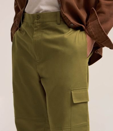 Pantalón Cargo Sastrería con Lazo en el Bajo 2