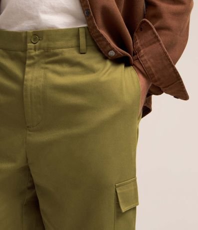 Pantalón Cargo Sastrería con Lazo en el Bajo 5