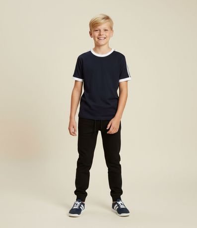 Pantalón Jogger Infantil con Recortes - Talle 5 a 14 años