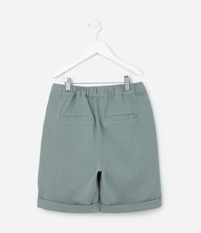 Bermuda Infantil con Bajo Plegado - Talle 5 a 14 años 2