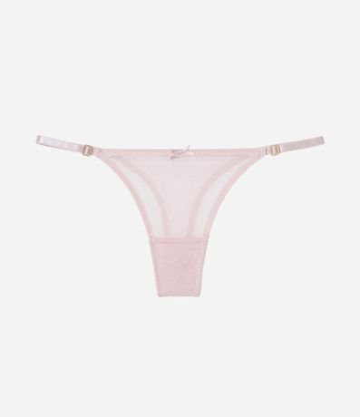 Bombacha Colaless Hilo en Tul con Textura 5