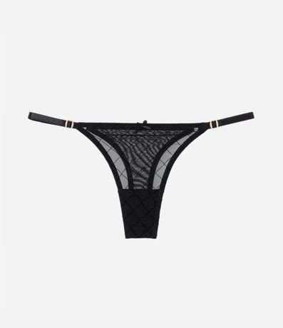 Bombacha Colaless Hilo en Tul con Textura 5