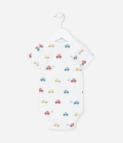 Body Infantil en Algodón Estampa Coches - Talle RN a 24 meses 3