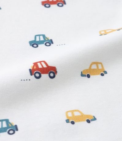 Body Infantil en Algodón Estampa Coches - Talle RN a 24 meses 4