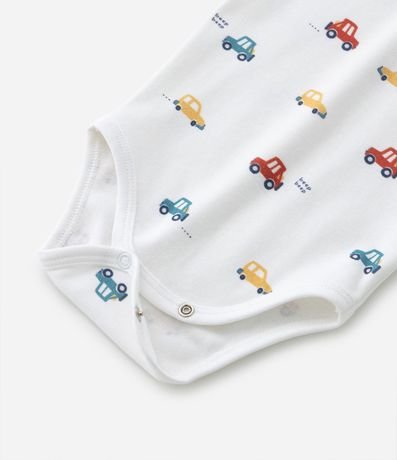 Body Infantil en Algodón Estampa Coches - Talle RN a 24 meses 6