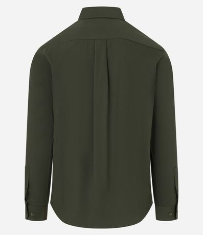 Camisa Slim en Tejido de Bambu Básica 6