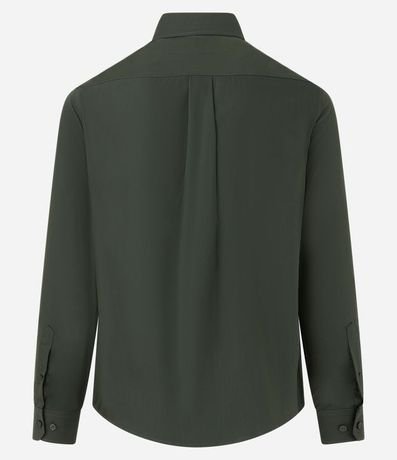 Camisa Slim en Tejido de Bambu Básica 8