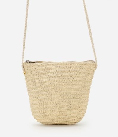 Cartera Infantil de Paja con Margaritas Aplicadas - Talle único 3