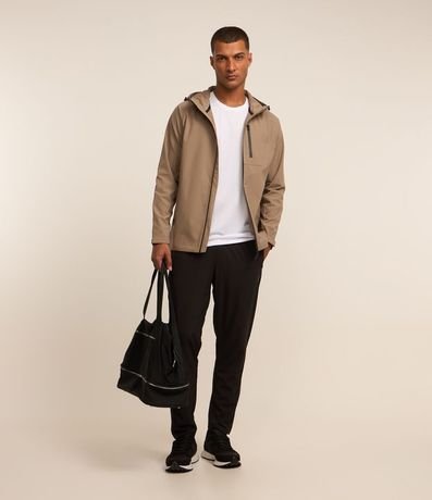 Pantalón Deportiva con Cintura Elástica y Bolsillos