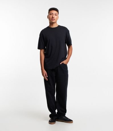 Remera Relaxed Básica en Algodón 2