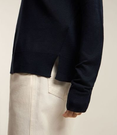 Suéter de Punto con Cuello Redondo 3