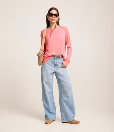 Suéter de Punto con Cuello Redondo 2