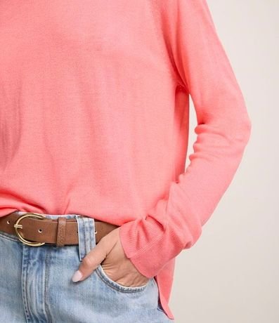 Suéter de Punto con Cuello Redondo 3