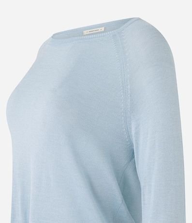 Suéter de Punto con Cuello Redondo 6