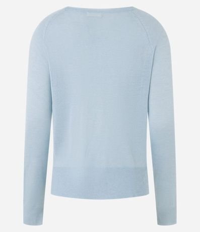 Suéter de Punto con Cuello Redondo 7