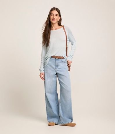 Suéter de Punto con Cuello Redondo 2