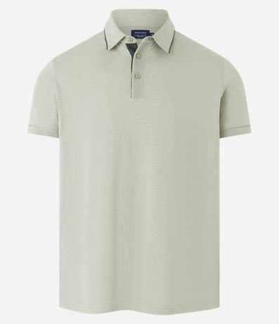 Camisa Polo Regular en Gamuza de Algodón Peruano 6