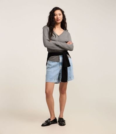 Cardigan en Viscosa con Cierre en Botones 2