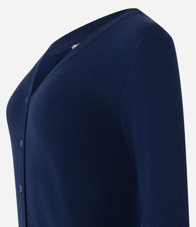 Cardigan en Viscosa con Cierre en Botones 7