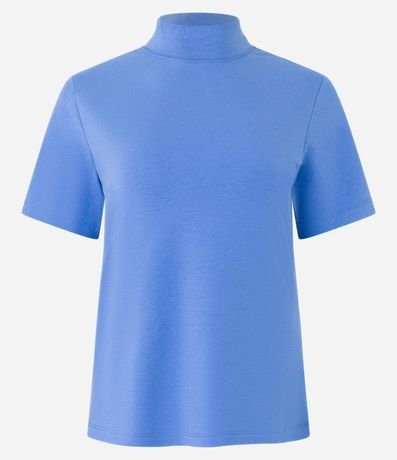 Blusa Básica en Media Malla con Cuello Alto 5