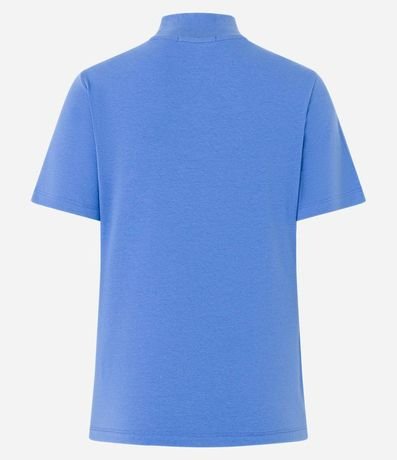 Blusa Básica en Media Malla con Cuello Alto 6
