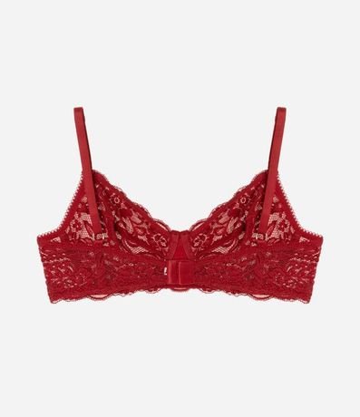 Soutien sin Copa y con Aro en Encaje Floral 7