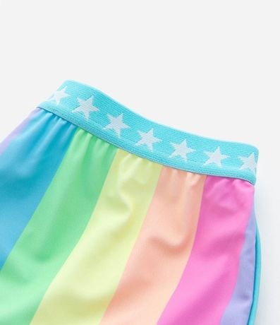 Short Infantil con Protección UV y Bloques de Colores - Talle 5 al 14 años 4
