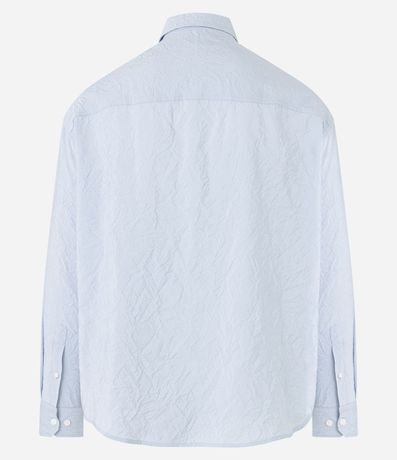 Camisa Manga Larga con Textura Efecto Arrugado 9