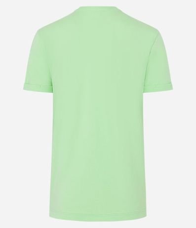 Remera en Media Malla con Manga Corta Doblada 7