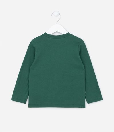 Remera Manga Larga Infantil con Estampa de Caimán - Talle 1 a 5 años 2