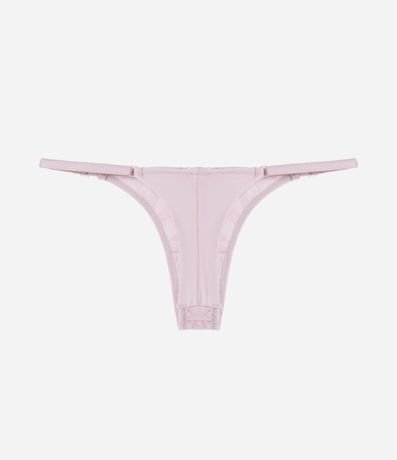 Bombacha Colaless Hilo Doble en Encaje Rústico 6