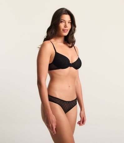 Bombacha Bikini en Tul con Textura 2