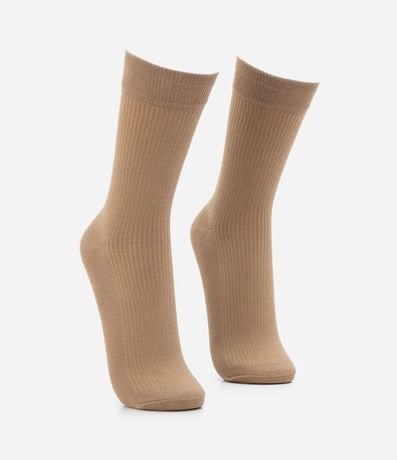 Media Caña Mediana en Viscosa Texturizada 2