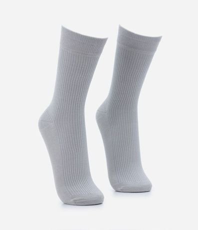 Media Caña Mediana en Viscosa Texturizada 2