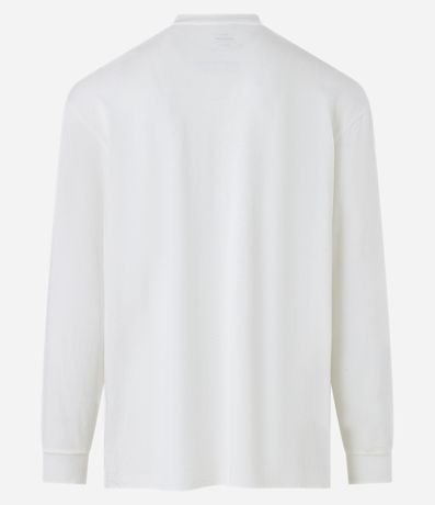 Remera Relaxed en Algodón con Estampa Mini Print 5