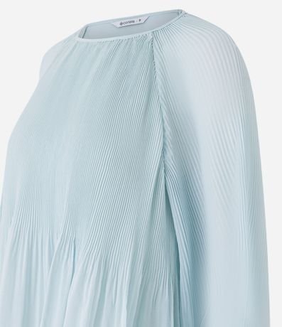 Blusa en Crepé con Textura Plegada 6