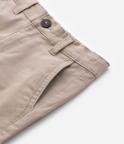 Pantalón Infantil en Sarga con Cinturón - Talle 5 a 14 años 5