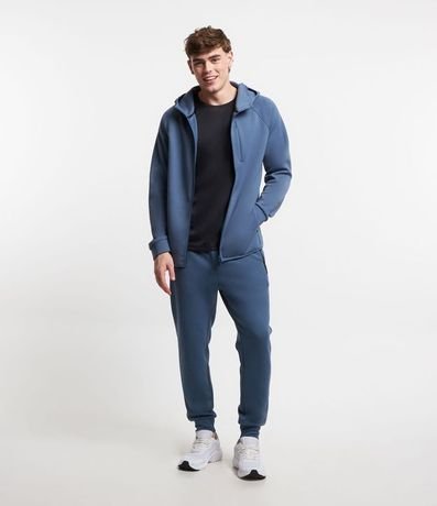 Pantalón Deportivo Liso en Algodón