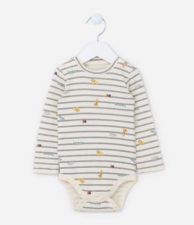 Conjunto Infantil en Suedine con Bordado de Girafita - Talle RN a 18 meses 3