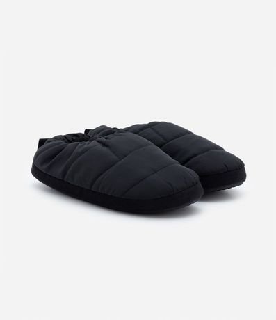 Pantufla Cerrada con Elástico Interno y Tirador en el Talón 4