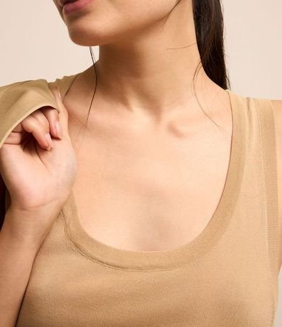 Blusa Musculosa de Punto Ligero 3
