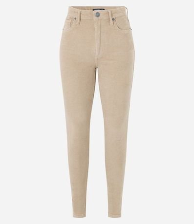 Pantalón Skinny en Terciopelo Cotelê 7