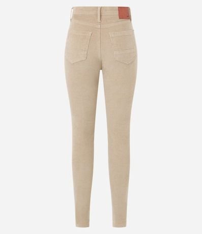 Pantalón Skinny en Terciopelo Cotelê 8