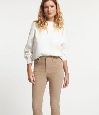 Pantalón Skinny en Terciopelo Cotelê 2