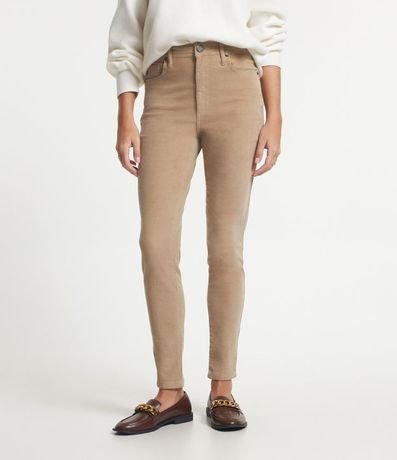 Pantalón Skinny en Terciopelo Cotelê 3